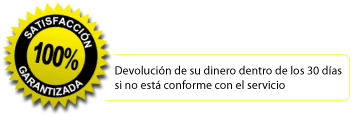 Devolucion de su dinero dentro de los primeros 30 dias si no esta conforme con el servicio